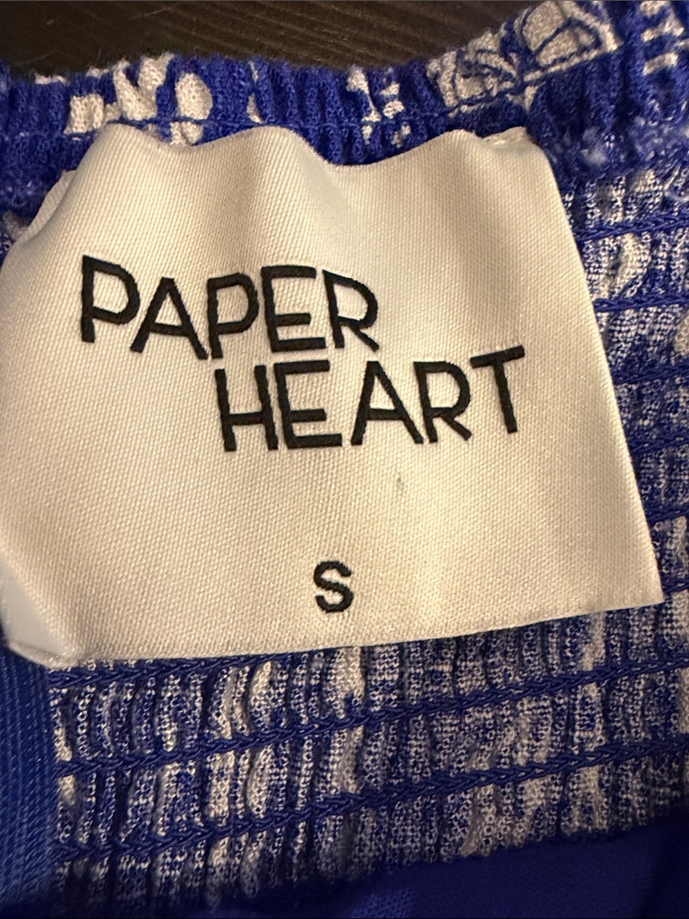 Anthropologie Paper Heart Strapless Blue Maxi Linen Blend Dress Size Small - Picture 7 of 8